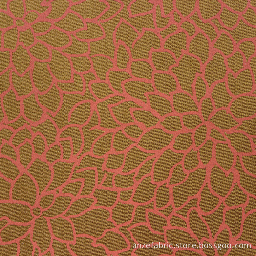 printed Cotton woven stretch sateen fabric